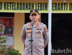 Ini, Arahan Kapolres Dairi Saat Memimpin Apel Pagi