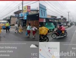 Pengaturan Lalu Lintas Pagi Hari Sat Lantas Polres Dairi Menjaga Kamseltibcar Lantas yang Lancar serta Kondusif
