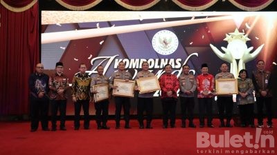 Kapolres Dairi dan Kapolsek Sidikalang Kota Raih Piagam Penghargaan Kompolnas Awards Tahun 2022