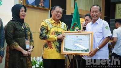 Pemkab Muba Raih Penghargaan Sebagai Top Inovasi dan Top Inovator Pelayanan Administrasi Kependudukan