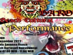 Barong Beach Cultural Performance Akan Hadir di Pembukaan Lounching Savanna Beach Pakem