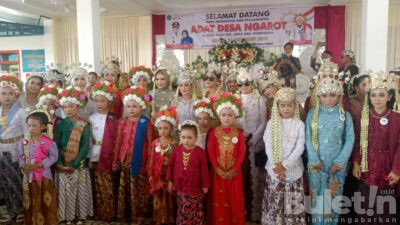 Jaga Kearifan Lokal, Pemdes Tugu Gelar Tradisi Ngarot