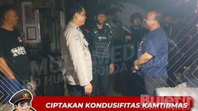 Ciptakan Kondusifitas Kamtibmas POLRI Laksanakan Patroli Gabungan di Cianjur