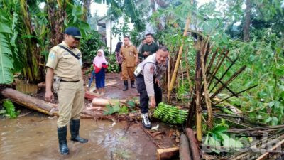 Angin Puting Beliung Terjang Desa Sumber Salak Bondowoso
