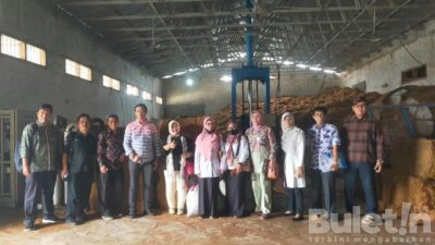 Disperindag Banyumas Kunker ke Industri Pengolahan Serabut Kelapa PT Sribana Argo Persada