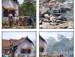 Sijago Merah Kembali Beraksi Menghanguskan Rumah Warga Di Kampung Bumi Kecamatan Baradatu