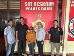 Sat Reskrim Polres Dairi Tangkap Terduga Pelaku Tindak Pidana Penculikan Anak Bayi
