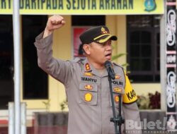 Apel Persiapan Polres Dalam Pengamanan Perayaan Natal Tahun 2022 di Wilayah Kabupaten Dairi