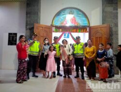 Menjaga Keamanan dan Kenyamaan Masyarakat melaksanakan Ibadah Gereja Perayaan Malam Natal tahun 2022, Kapolres Dairi Maksimalkan Personil melaksanakan Pengamanan