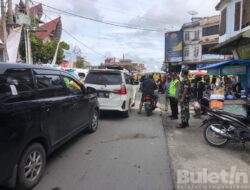 Antisipasi Tindak Pidana, Kapolsek Sidikalang Kota Imbau di Pusat Pasar