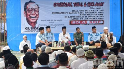 Kodim 0822 Bondowoso Hadiri Doa dan Sholawat bersama Lapas IIB Bondowoso