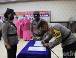Sertijab Polres Sidempuan, AKP Maria Jadi Kasat Reskrim Polwan Perdana Polda Sumut