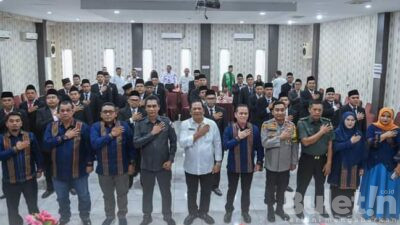 Wali Kota Hadiri Pelantikan PPK Pemilu 2024 Kota Padang Sidempuan
