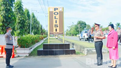 Sambut Kapolres Baru, Polres Pasangkayu Gelar Upacara Welcome And Farawell Parade