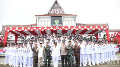 Bupati Tapsel Lantik 106 Kades Terpilih Hasil Pilkades Serentak 2022