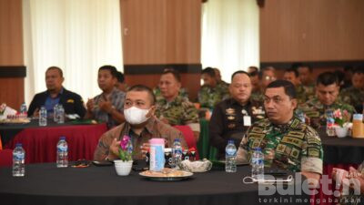 Bupati Tapsel Dukung Rekrutmen Personil Komcad Matra Darat 2023