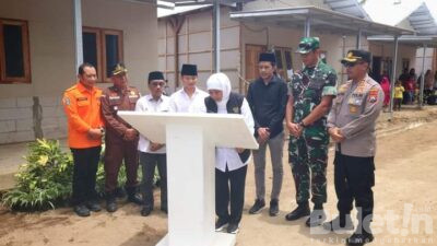 Tanggap Bencana, Bupati Trenggalek bersama Gubernur Jatim Wujudkan 29 Hunian Warga Terdampak