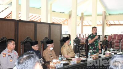 Dandim 0822 Bondowoso Pimpin Rakor Kesiapsiagaan Menghadapi Erupsi Gunung Berapi