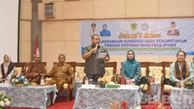 Bupati Dolly Terima Tim Supervisi Desa Binaan Provsu