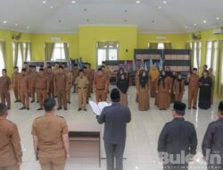 Wali Kota Irsan Lantik Puluhan Pejabat Pemko Padang Sidempuan