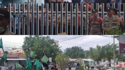 Rencana Naikan Tarif, Dua Kelompok Mahasiswa Demo PDAM Indramayu