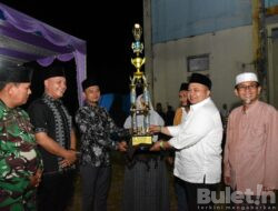 Desa Bandar Hapinis Raih Juara Umum MTQ Tingkat Kecamatan