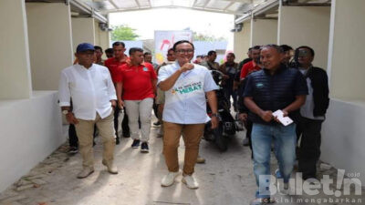 Demi Kesejahteraan PKL, Bupati Baddrut Tamam Resmikan Dua Tempat Pusat PKL Sekaligus