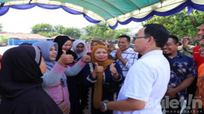 PKL Ucapkan Terimakasih Kepada Bupati Pamekasan Karena Dapat Fasilitas Mewah Food Colony