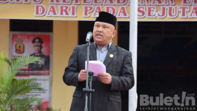 Ketua DPRD Kabupaten Dairi Pimpin Apel Siaga Bencana