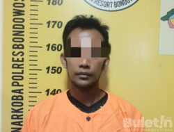 Nekat Jual Sabu, Warga Bondowoso Diringkus Polisi