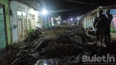 Intensitas Hujan Tinggi, Kecamatan Ijen Bondowoso Kembali Diterjang Banjir Bandang