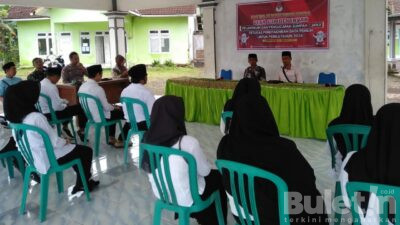 Pelantikan Pantarlih Terselenggara di Desa Sumberanyar, Berikut Harapan Kades