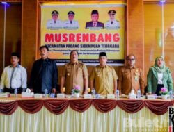 Wali Kota Hadiri Musrenbang 2024 Kecamatan Padang Sidempuan Tenggara