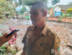 Tak Hanya Rumah Warga, Gedung Sekolah Jadi Amukan Banjir Bandang di Kecamatan Ijen Bondowoso