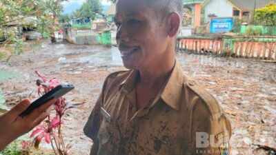 Tak Hanya Rumah Warga, Gedung Sekolah Jadi Amukan Banjir Bandang di Kecamatan Ijen Bondowoso