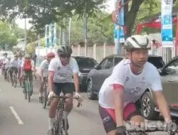 Indramayu Disinggahi Tim Sepeda Jelajah Negeri HPSN 2023