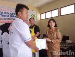 Gelombang Pertama Pelatihan Tata Boga di BLK Tapsel Lulus 100 Persen
