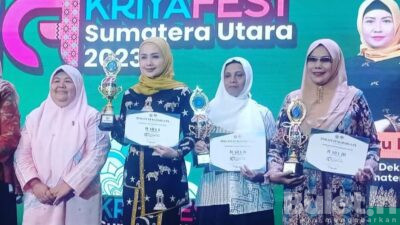 Ajang Kriya Fest 2023, Dekranasda Tapsel Torehkan Prestasi