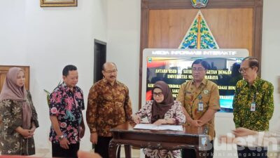 Bupati Suprawoto Hadiri MoU UNESA dan RSUD dr. Sayidiman Magetan