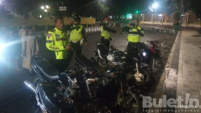 Sat Lantas Polres Bondowoso Berhasil Menyita 50 Knalpot Brong