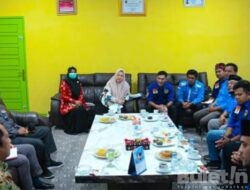 Jelang Pelantikan, DPD KNPI Padang Sidempuan Kunjungi Wali Kota Irsan