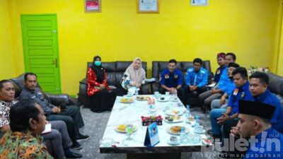 Jelang Pelantikan, DPD KNPI Padang Sidempuan Kunjungi Wali Kota Irsan