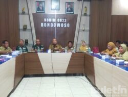 Jelang TMMD Tahun 2023, Kodim 0822 Bondowoso Gelar Rapat Koordinasi