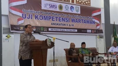 Ketua Umum SMSI Firdaus: Saatnya Kode Etik Jurnalistik Diperkenalkan pada Masyarakat