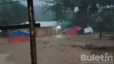 Banjir dan Angin Kencang landa Kabupaten Cianjur