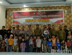 PWI Bersama Polres Bondowoso Menggelar Baksos Khitan Massal