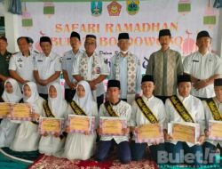 Bupati Bondowoso Wisuda Ratusan Penghafal Al Qur’an di SMP 2 Tenggarang