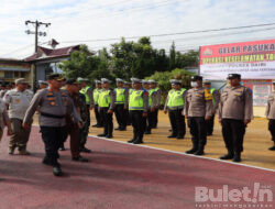 Polres Dairi Gelar Pasukan Operasi Keselamatan Toba 2023