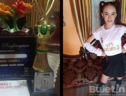 Syifa Nabila Sihab Sukses Menyabet Juara I Festival Fashion Show di Padang Sidempuan