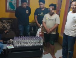 Penjual Miras Oplosan di Bondowoso Terjaring Operasi Pekat Semeru